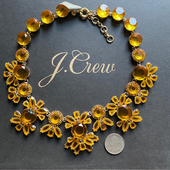 J. Crew Sunshine Crystal Necklace - Picture 8 of 8